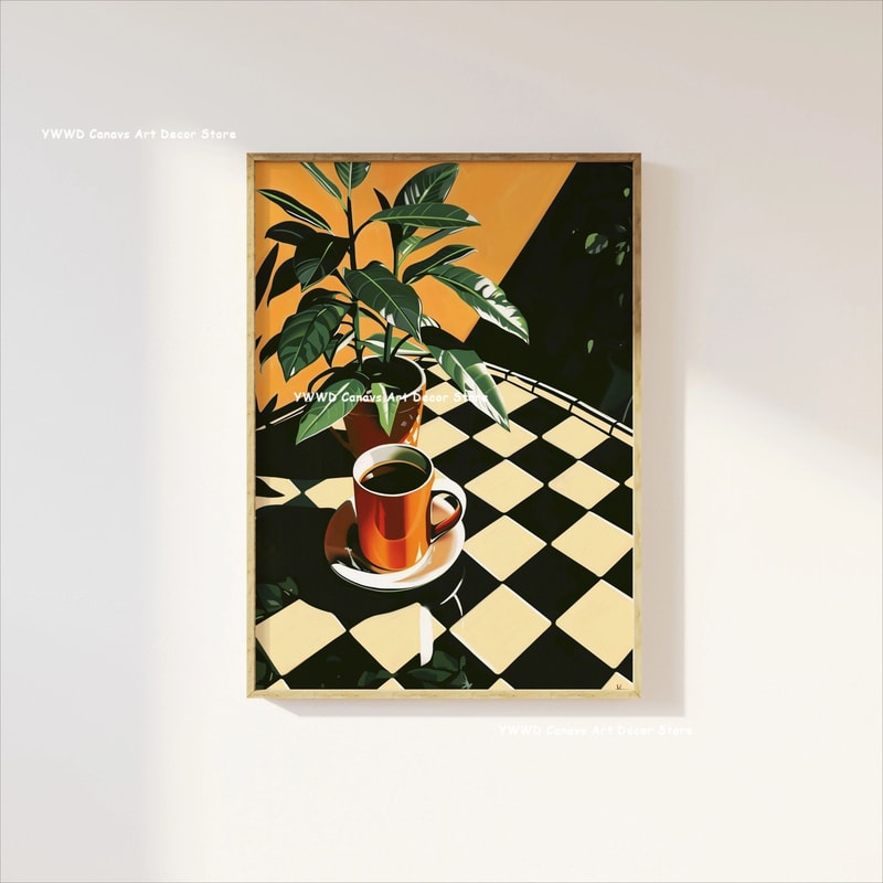 Buongiorno Espresso Kitchen Canvas Wall Art Poster 14