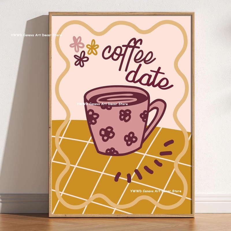 Buongiorno Espresso Kitchen Canvas Wall Art Poster 28