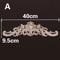 Vintage Floral Wood Applique Furniture Trim Decor 23