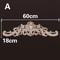 Vintage Floral Wood Applique Furniture Trim Decor 28