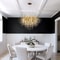 Nordic Gold Crystal Chandelier Luxury LED Ceiling Light 5