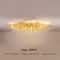 Nordic Gold Crystal Chandelier Luxury LED Ceiling Light 16