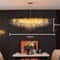 Nordic Gold Crystal Chandelier Luxury LED Ceiling Light 11