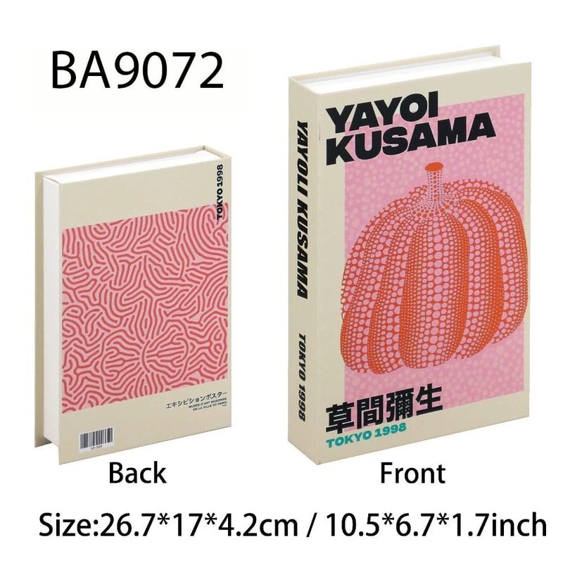 Luxury Decorative Fake Book Storage Box Home Decor 18