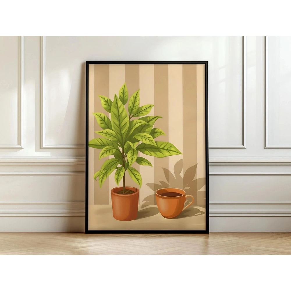 Retro Coffee Kitchen Wall Art Minimalist Canvas Poster 20