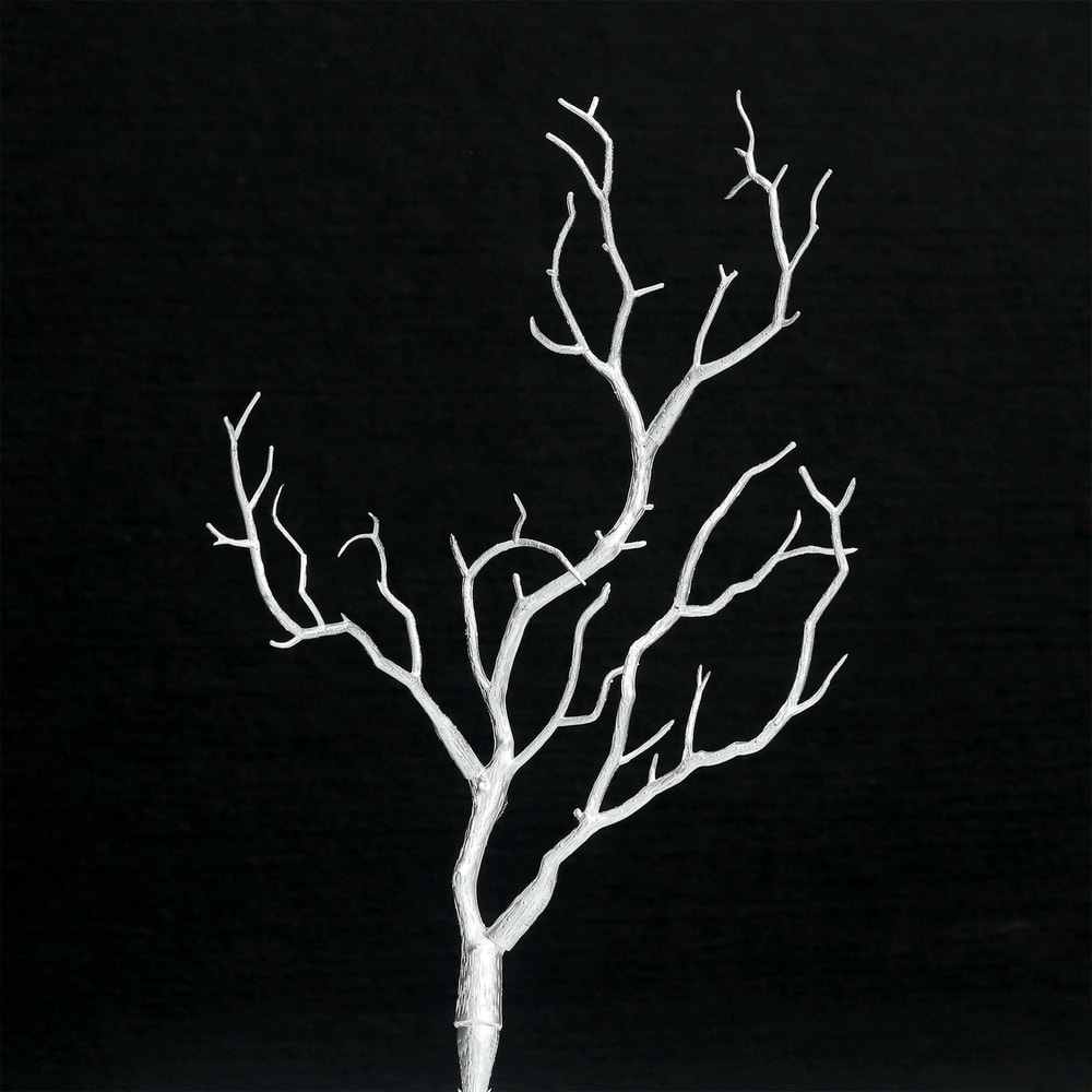 Rustic Faux Antler Branch Decor For Winter Home And Event Styling 9