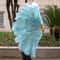 Luxury Ostrich Feather Fan Large Folding Dance Fan For Performance And Events 5