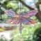 Colorful Dragonfly Suncatcher Acrylic Hanging Window Decor For Home And Garden 2