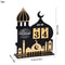 Ramadan Countdown Calendar Acrylic Eid Mubarak Decor Black Gold Islamic Ornament 7