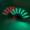 LED Neon Folding Fan Light Up Party Hand Fan For Events And Festivals 1