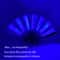 LED Neon Folding Fan Light Up Party Hand Fan For Events And Festivals 14