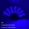 LED Neon Folding Fan Light Up Party Hand Fan For Events And Festivals 23