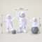 Astronaut Figurine Set Space Theme Desk Decor Mini Spaceman Statues For Home 13