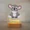 Personalized Kids Night Light Custom Name Animal Acrylic Lamp 13