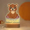 Personalized Kids Night Light Custom Name Animal Acrylic Lamp 27