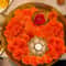 Artificial Marigold Flower Garland Festive Decor For Diwali Halloween Celebration 0
