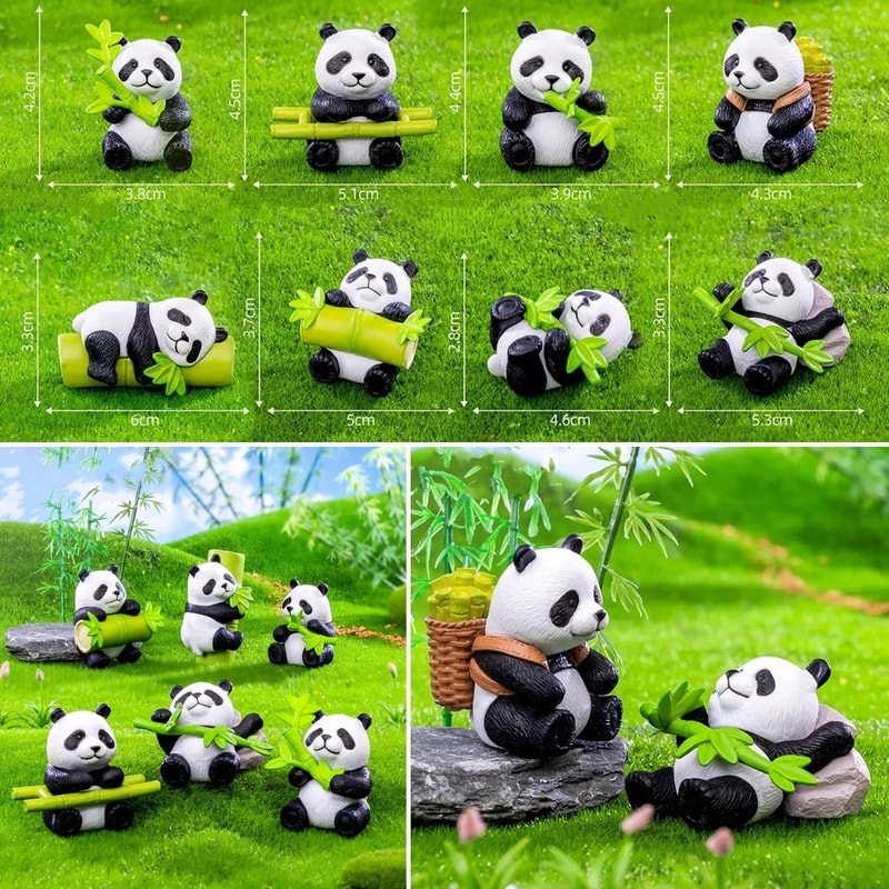 Mini Fairy Garden Accessories Set DIY Miniature Figurines For Garden And Dollhouse Decor 10