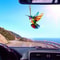 Colorful Hummingbird Wind Chime Acrylic Hanging Ornament For Window And Car Decor 3