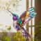 Colorful Hummingbird Wind Chime Acrylic Hanging Ornament For Window And Car Decor 4