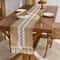 Boho Table Runner With Tassels For Farmhouse Table Decor And Rustic Home Styling 2