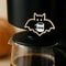 Wooden Halloween Bat Decor Sticker For Coffee Bar And Kitchen Styling 1