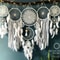 Boho Macrame Dream Catcher Set Wall Hanging Nursery Decor 11