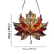 Autumn Maple Leaf Acrylic Suncatcher Thanksgiving Window Hanging Decor 6