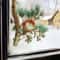 Cute Squirrel Wall Sticker Forest Animal Window And Room Decor 0