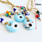 Blue Evil Eye Wall Hanging Lucky Protection Bead Home Decor 15