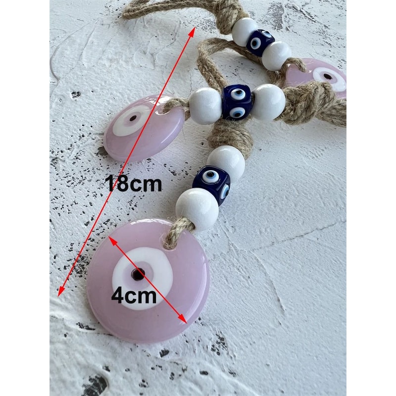 Macrame Evil Eye Wall Hanging Nazar Protection Home Decor 9