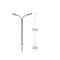Mini LED Street Lamp Model Train And Dollhouse Lighting Set 4