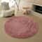 Soft Round Plush Rug Fluffy Kids Nursery Playroom Carpet 10