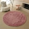 Soft Round Plush Rug Fluffy Kids Nursery Playroom Carpet 10