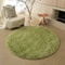 Soft Round Plush Rug Fluffy Kids Nursery Playroom Carpet 11