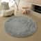 Soft Round Plush Rug Fluffy Kids Nursery Playroom Carpet 12