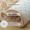 Soft Round Plush Rug Fluffy Kids Nursery Playroom Carpet 5
