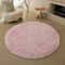 Soft Round Plush Rug Fluffy Kids Nursery Playroom Carpet 17