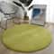 Round Coral Velvet Rug Soft Modern Living Room And Kids Carpet 9