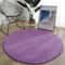 Round Coral Velvet Rug Soft Modern Living Room And Kids Carpet 15