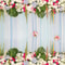 Artificial Tropical Palm Leaves Set Hawaiian Party Decor 4