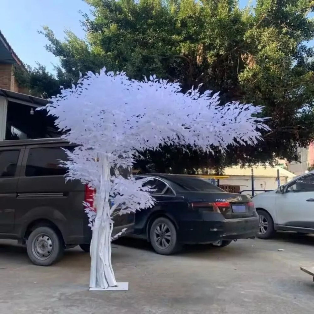 Artificial Cherry Blossom Tree Realistic Indoor Outdoor Floral Decor 3