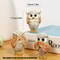 Resin Owl Figurine Set Decorative Animal Statues Home Decor 3