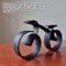 Minimalist Acrylic Bicycle Sculpture Modern Desk Decor Ornament 2
