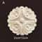 Carved Wooden Applique Floral Furniture Onlay Decorative Trim 6