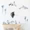 Underwater Ocean Wall Stickers Waterproof Fish Nursery Bathroom Decor 4