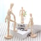 Wooden Drawing Mannequin Artist Figure Movable Model Desk Decor 4