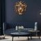 Golden Lion Head Wall Sculpture Luxury Resin Wall Decor 3