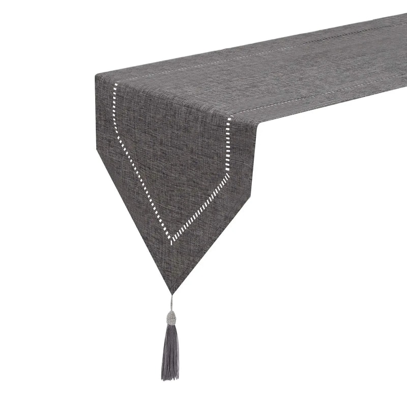 Modern Linen Table Runner Solid Color Dining Table Decor 1