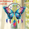 Shiny Butterfly Feather Pendant Wall Decor Gift 0