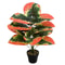 Color Block Artificial Tropical Plant Decorative Indoor Outdoor Accent 2